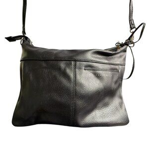 Sanctuary Soft Wear Crossbody Bag 100% Leather Black